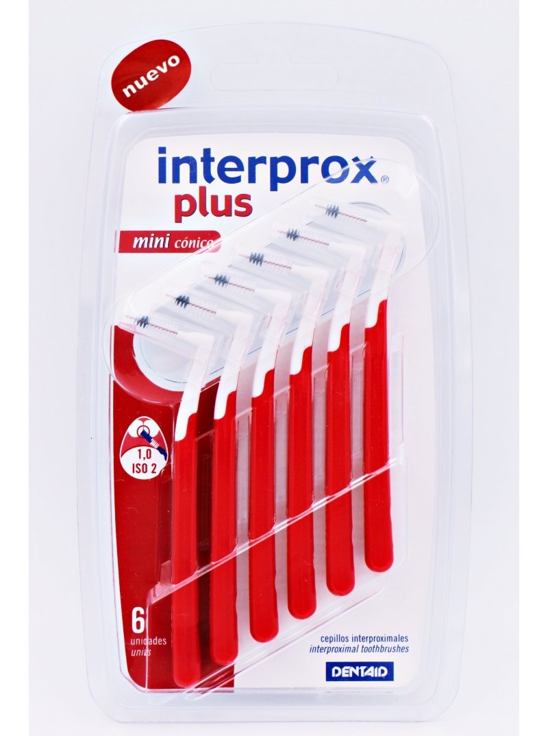 Interprox Plus Mini Cónico 6 cepillos interproximales