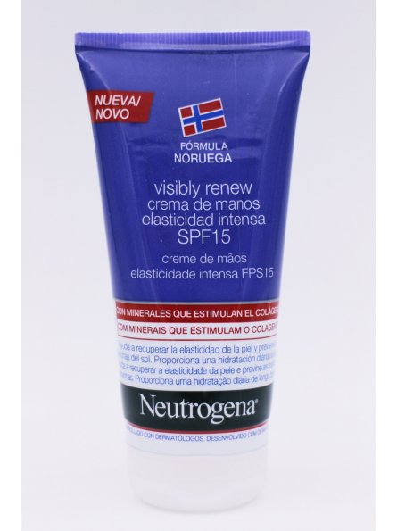 neutrogena visibly renew elasticidad intensa crema manos 75 ml