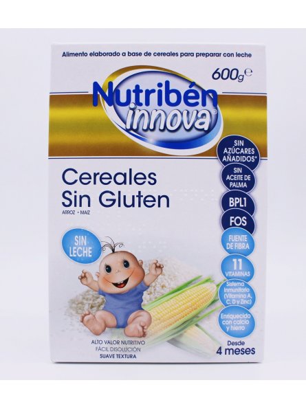 Nutribén Innova Cereales sin Gluten 600 gr