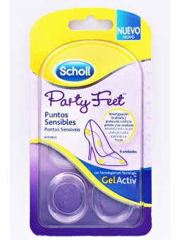 Scholl Party Feet Puntos Sensibles