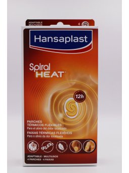 hansaplast spiral heat  4 parches adaptables