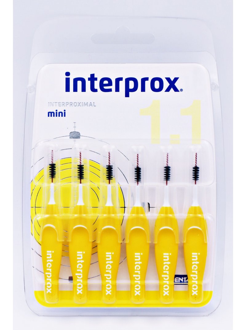 Interprox Mini 6 cepillos interproximales