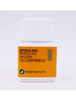 spirulina botanicapharma 400 mg 100 comprimidos