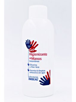 gel hidroalcoholico higienizante de manos imbeal 175 ml