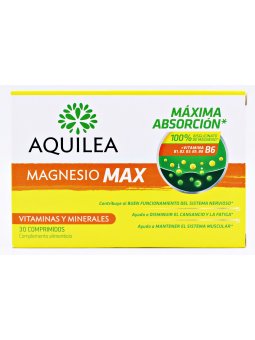 aquilea magnesio max 30 comprimidos