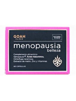 goah clinic menopausia belleza 60 cápsulas