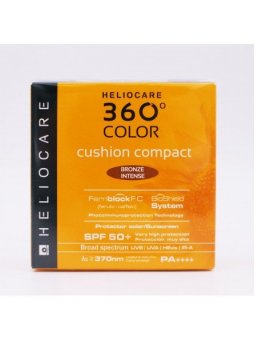 heliocare 360º color cushion compact spf50+ bronze intense