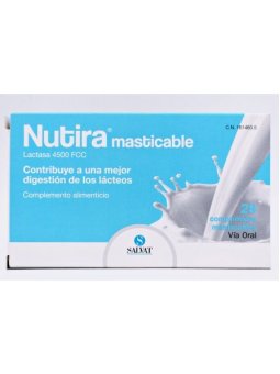 nutira lactasa 28 comprimidos masticables