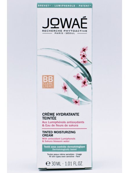 jowae bb cream hidratante color claro 30 ml