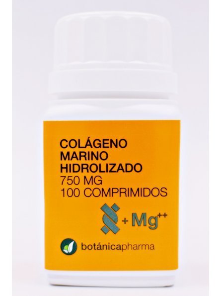 colageno marino hidrolizado botanicapharma 100 comprimidos