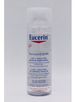 eucerin dermatoclean solución micelar limpiadora 200 ml