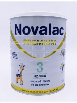 Novalac Premium 3 Preparado Lácteo Crecimiento 800 gr