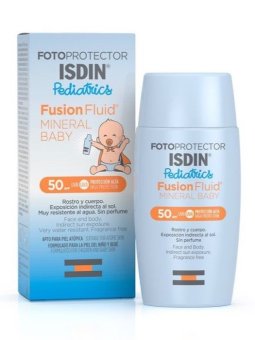 Fotoprotector Isdin Pediatrics Fusión Fluid Mineral Baby Spf50