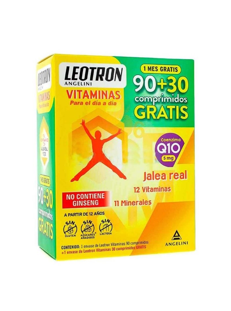 Leotron Vitaminas Pack 90+30 comprimidos