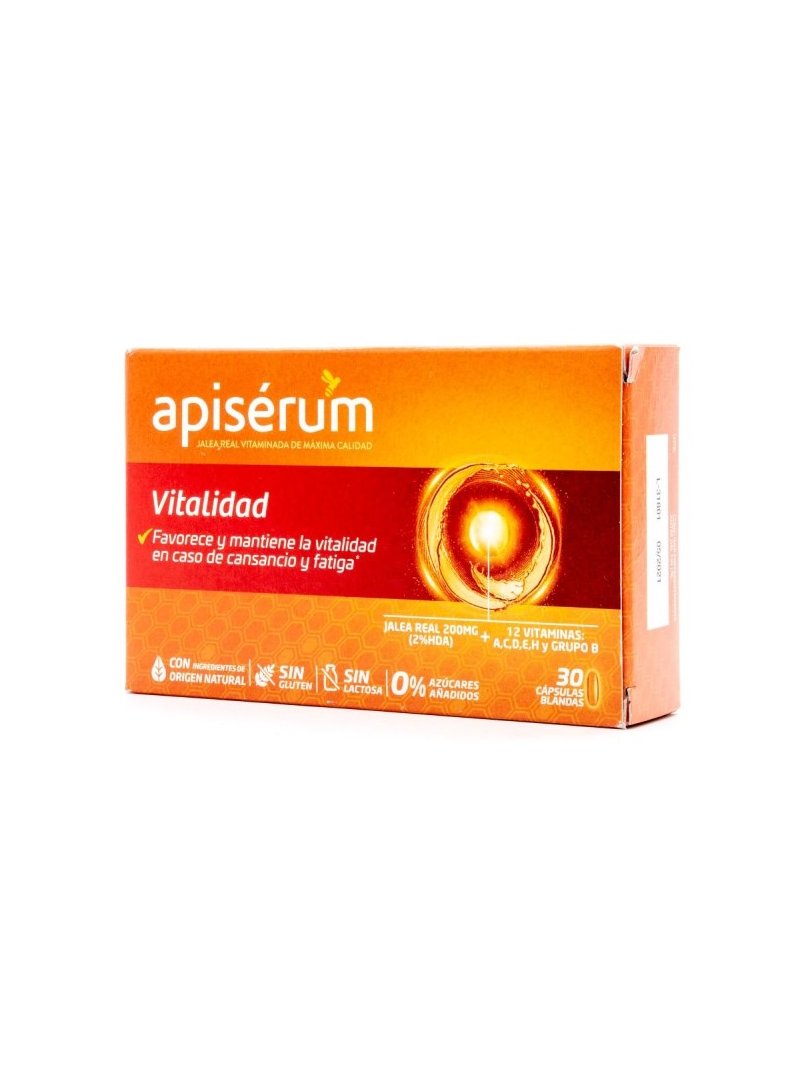 Apisérum Vitalidad 30 cápsulas