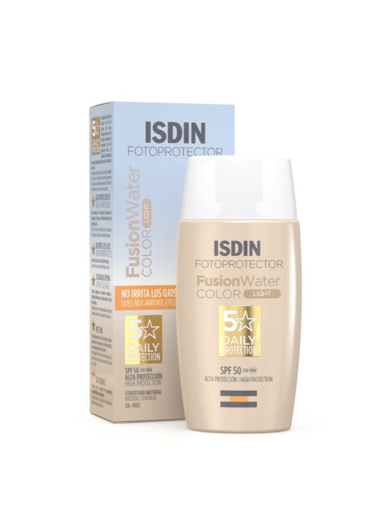 Isdin Fotoprotector FusionWater Color Light Spf50