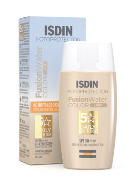 Isdin Fotoprotector FusionWater Color Light Spf50
