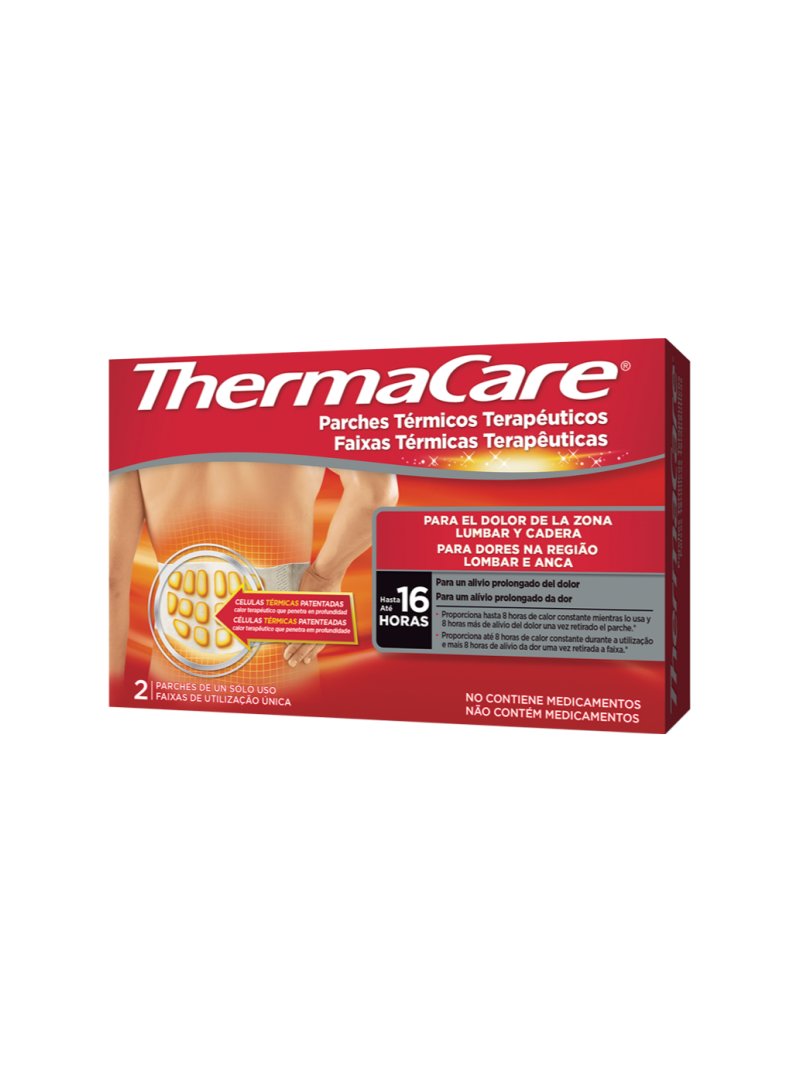 Thermacare Lumbar y Cadera 2 parches