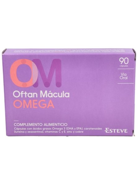 Oftan Mácula Omega 90 cápsulas