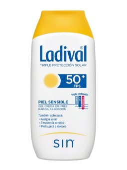 Ladival Piel Sensible Gel Crema Oil Free Spf50+