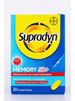 Supradyn Memory 50+ 30 comprimidos