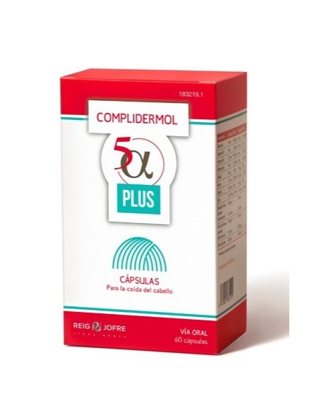 Complidermol 5 Alfa Plus 60 cápsulas