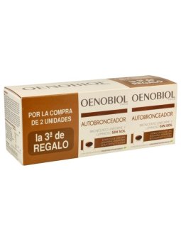 Oenobiol Autobronceador Pack 3x30 cápsulas
