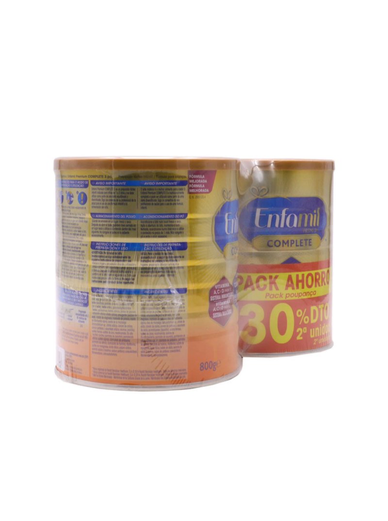 Enfamil Premium Complete 3 800 gr Duplo