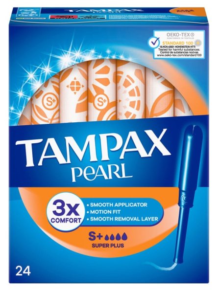 Tampax Pearl Super Plus 24 tampones