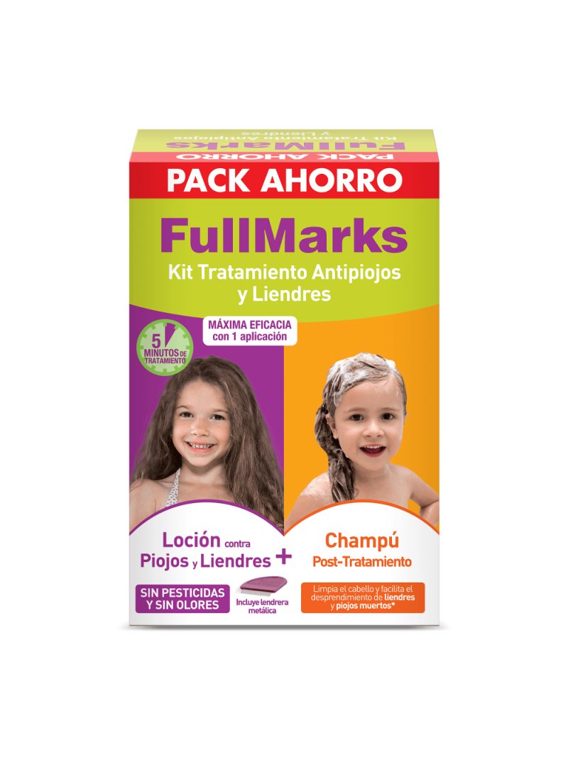 FullMarks Kit Antipiojos y Liendres Pack