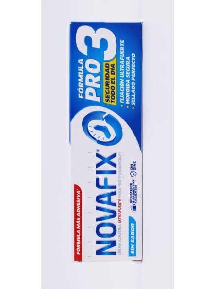 Novafix fórmula Pro 3 sin sabor 50 g