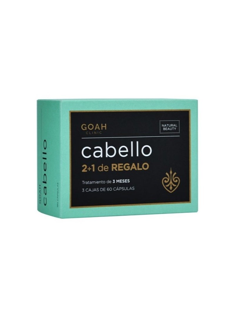 Goah Clinic Cabello Pack 3x60 cápsulas