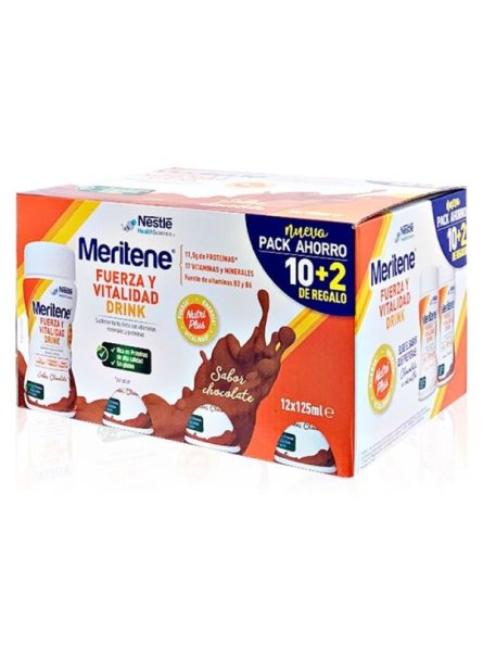 Meritene Drink Chocolate 12x125 ml