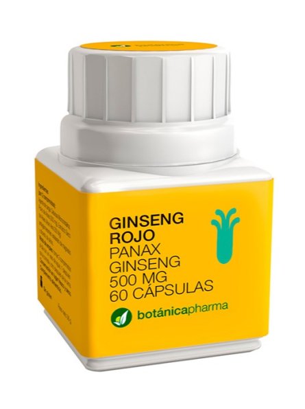 Ginseng Rojo 500 mg 60 cápsulas