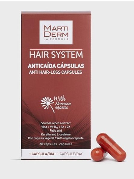 MartiDerm Hair System Cápsulas Anticaída