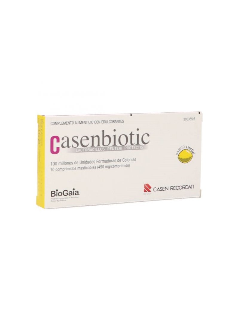 Casenbiotic Limón 10 comprimidos