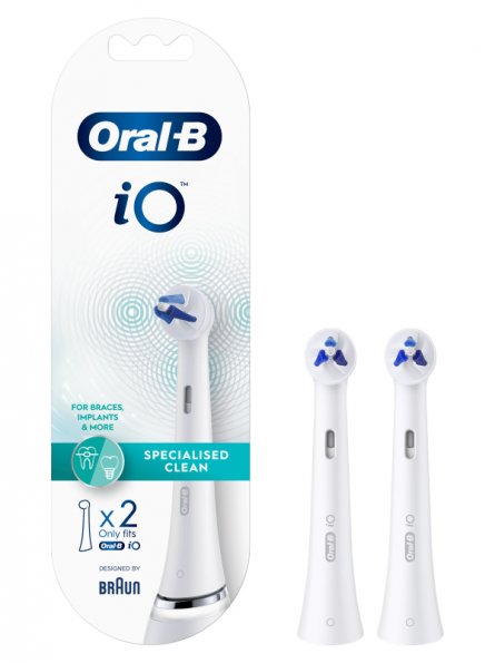 Oral-B IO Specialised Clean Recambio 2 Cabezales | FarmaRom