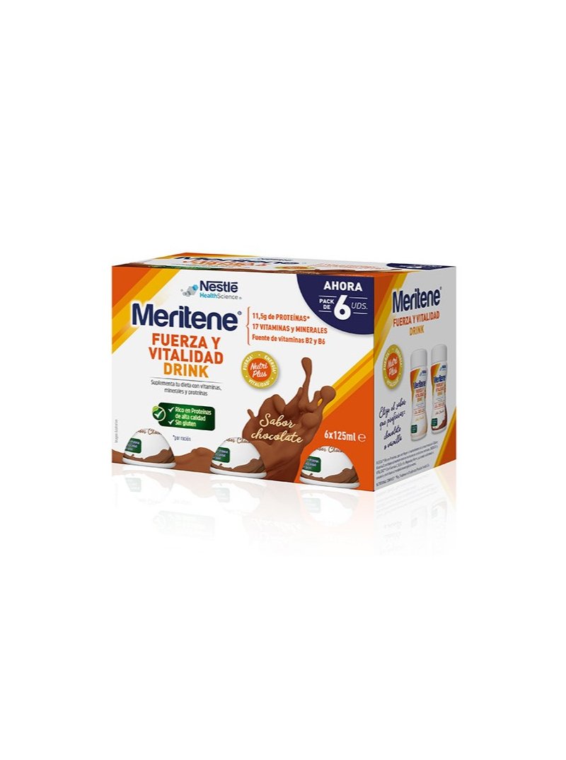 Meritene Drink Chocolate 6x125 ml