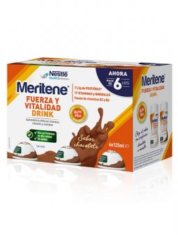 Meritene Drink Chocolate 6x125 ml