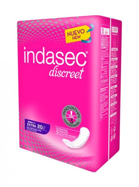 Indasec Discreet Extra Compresas
