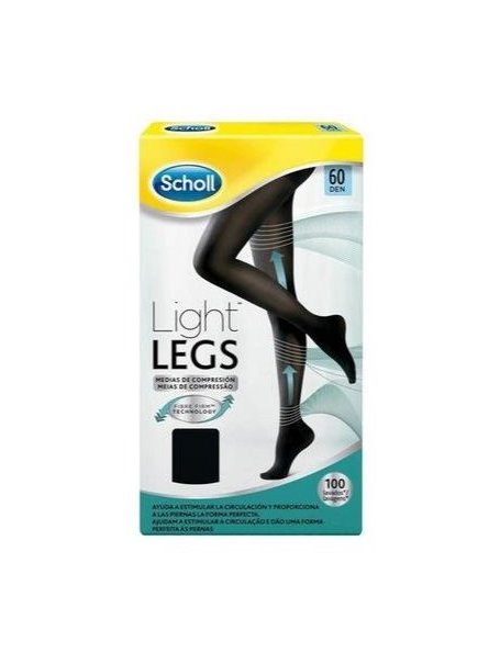 Scholl Light Legs 60 DEN Negras T-M