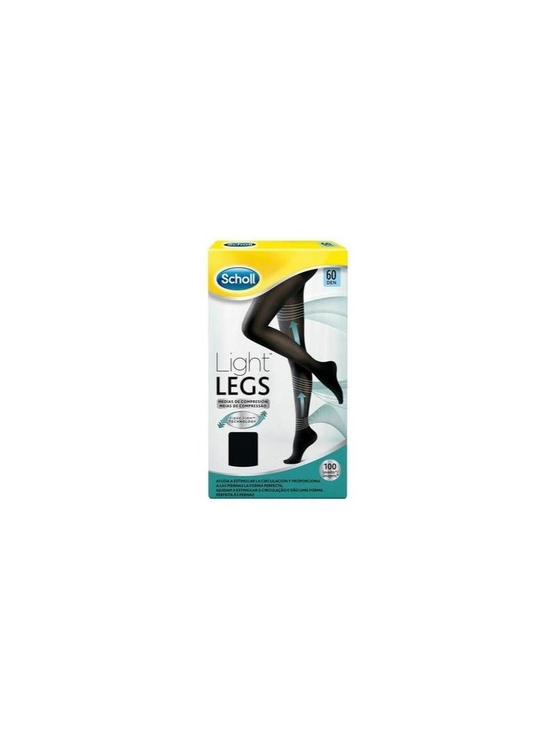 Scholl Light Legs 60 DEN Negras T-L