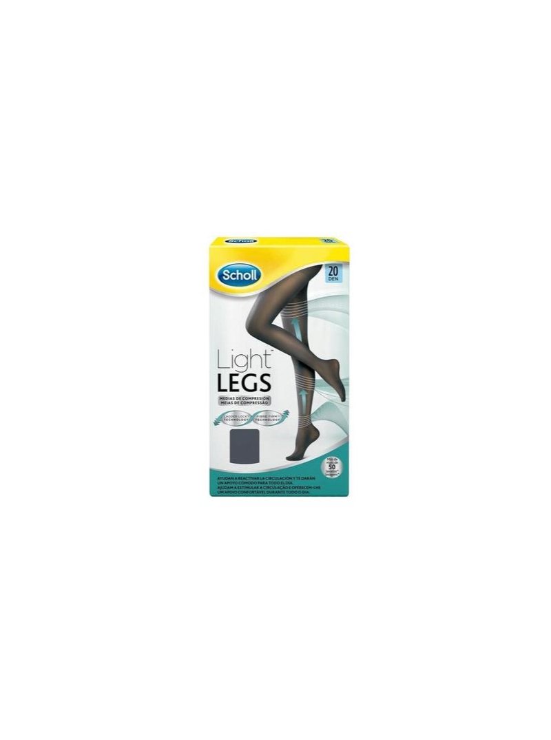 Scholl Light Legs 20 DEN Negras T-XL