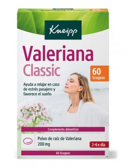 Kneipp Valeriana Classic 60 grageas