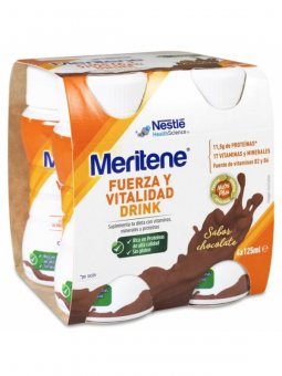 Meritene Drink Chocolate 4x125 ml