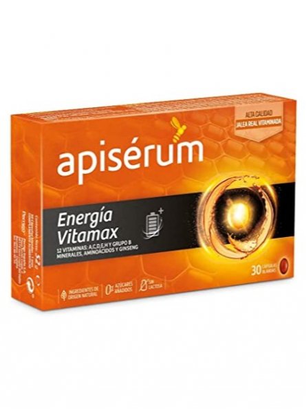 Apisérum Energía Vitamax Cápsulas