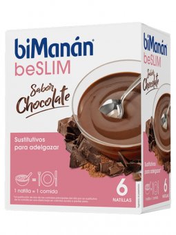 biManán beSLIM Natillas Chocolate