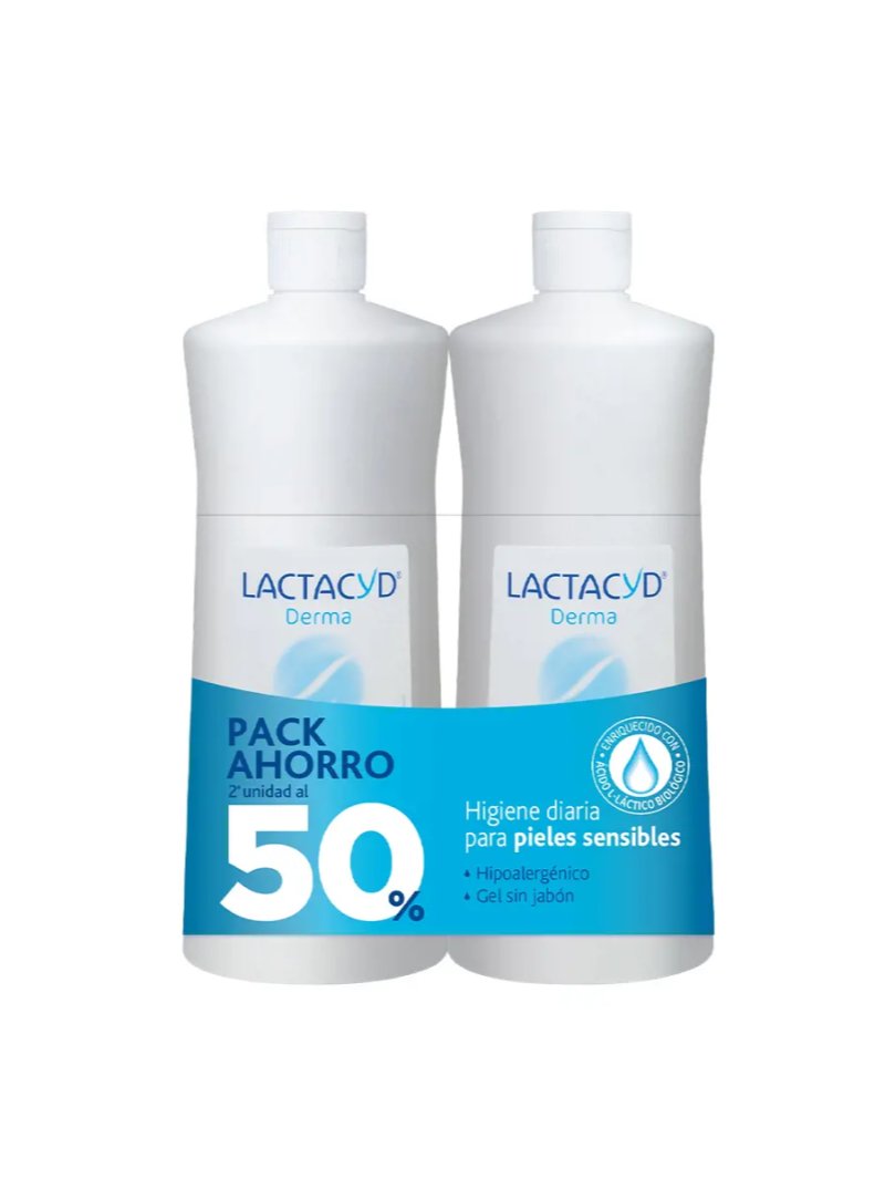 Lactacyd Derma Gel de Baño 1000 ml Duplo