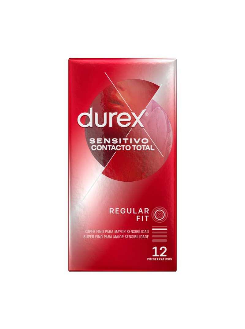 Durex Sensitivo Contacto Total 12 unidades