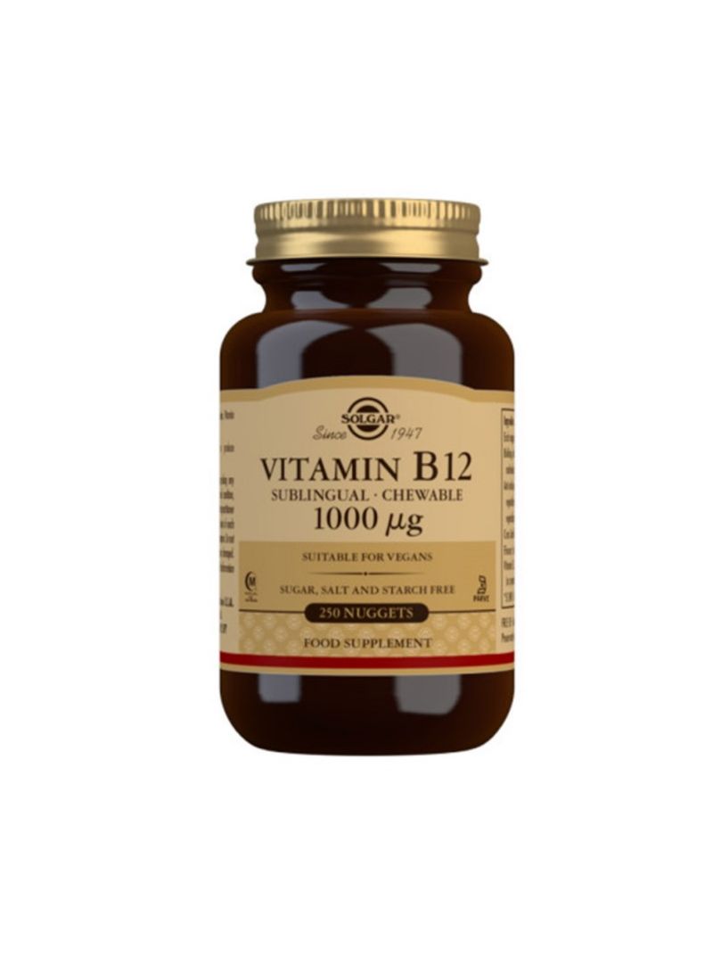 Solgar Vitamina B12 1000 mcg 250 comprimidos